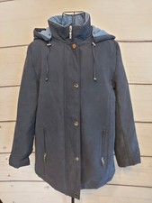 EWM Isle Women's Navy Blue Coat Size 14 (#66-L)