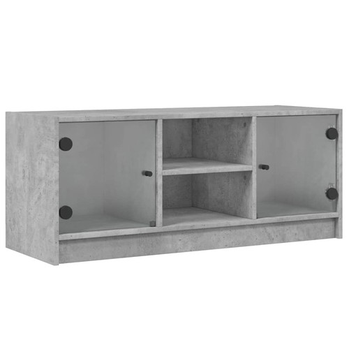 Cabinet with glass doors - tv,