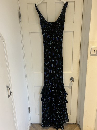 Rat boa black floral - rat,