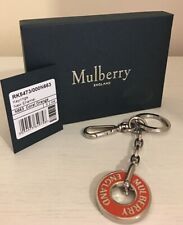 MULBERRY CORAL ORANGE ENAMEL