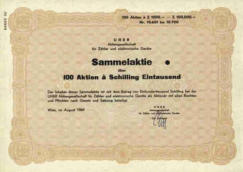 Uher 1969 vienna munich - 1969,
