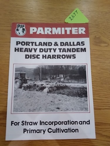 Pjp parmiter disc harrow - pjp, sales