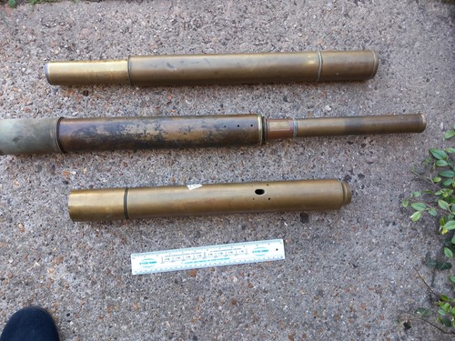 Antique ww1 telescope tubes - antique,