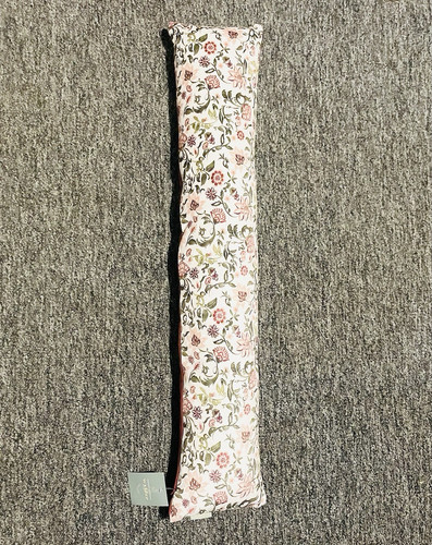 Floral fabric draught excluder - floral,