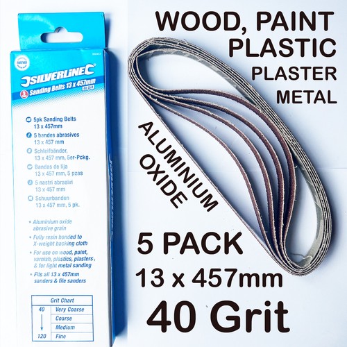 13x457mm sanding belts - 13x457mm,