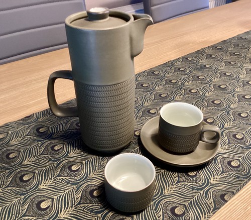 Vintage olive green denby - vintage,