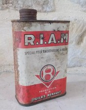 Vintage RENAULT RIAM Oil Can