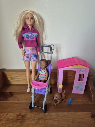 Barbie mum with toddler - mum,