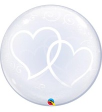QUALATEX 24" ENTWINED HEARTS