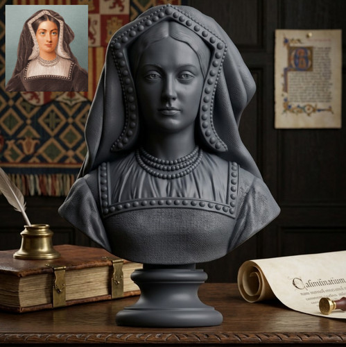 Catherine aragon bust - of,