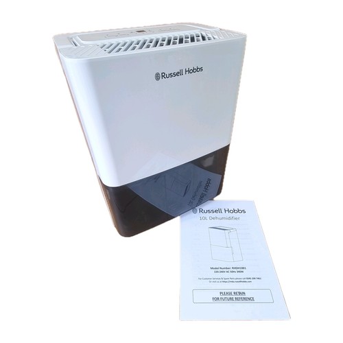 Russell hobbs 10l dehumidifier - hobbs,