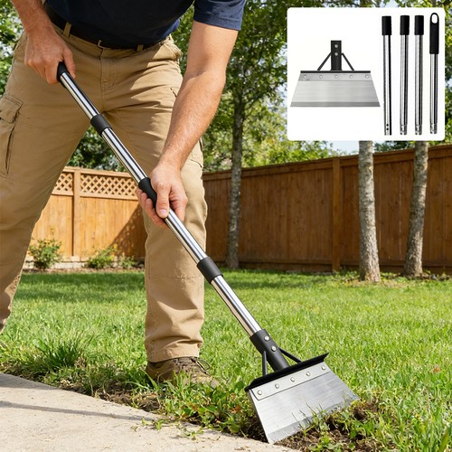 Garden cleaning scraper with - cleaning,