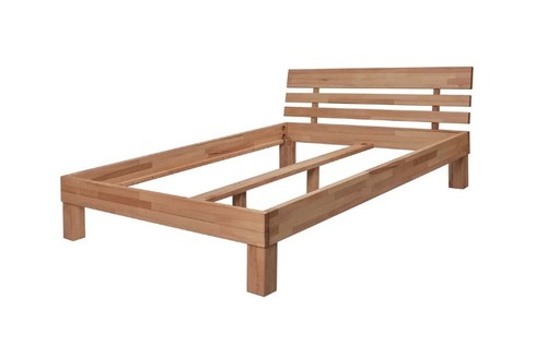 Solid oak super - solid, bed