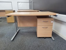 Used Office Desk Lockable 2