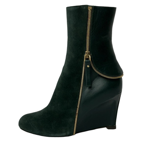 Sergio rossi green leather - rossi,