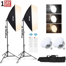 2X 85W Dimmable LED Softbox