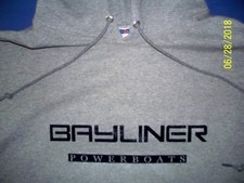 Bayliner Powerboats Screen Printed Oxford Hooded Sweatshirt 9.5 oz. Heavy 50/50s