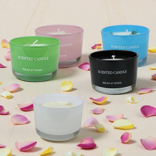 Coconut soy wax scented glass - soy,