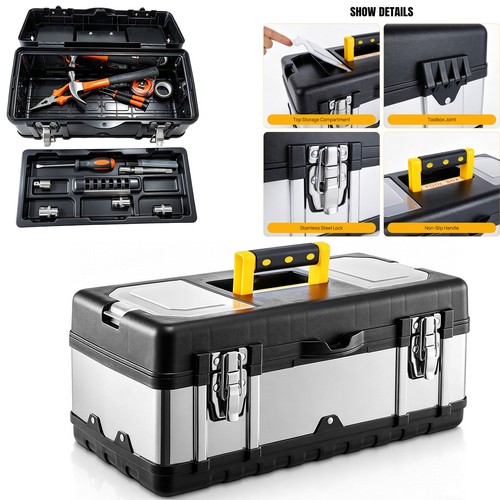 Large plastic tool box - large,
