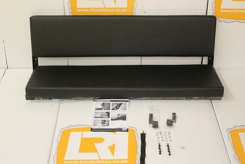 Black vinyl man bench - man, seat