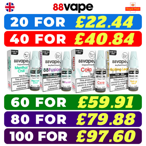 Vape 10ml liquid - e,