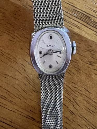 Women vintage timex - vintage, silver