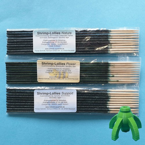 Shrimp lollies set holder - shrimp,
