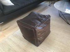 Square Moroccan Leather