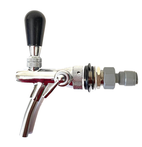 Steel beer tap - beer, faucet