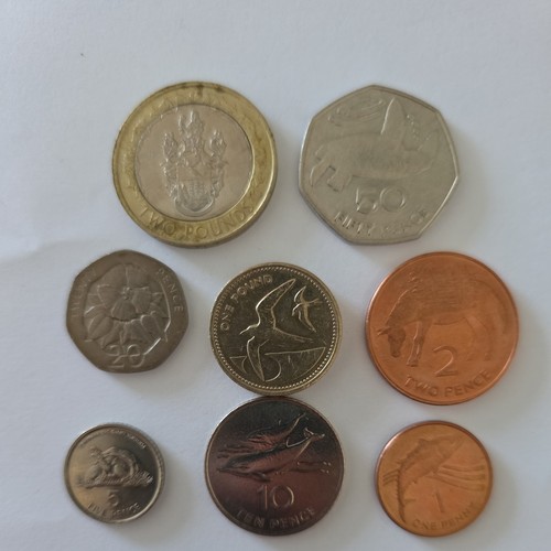 Helena ascension coin set - helena, +