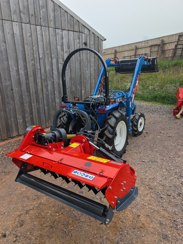 Offset verge flail hedgehog - offset,