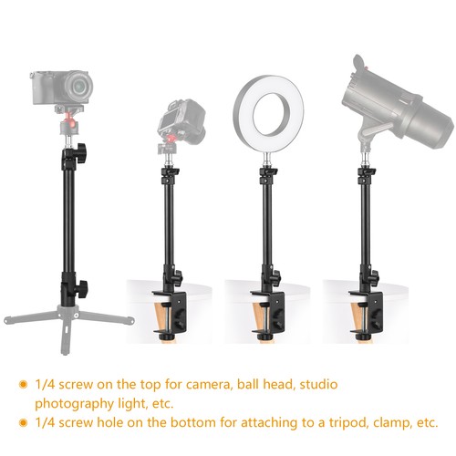 Aluminum clamp desk mount - c-clamp,