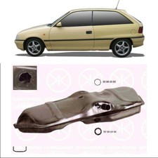 NEW Fuel Tank - fits Opel / Vauxhall Astra F, Kadett E Petrol MPI inc GTE 84-98 