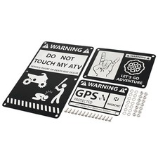 Fender Badges Warning Tag