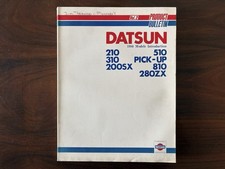 1980 Datsun Product Bulletin