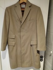 Hackett Beige Mac Coat 38R
