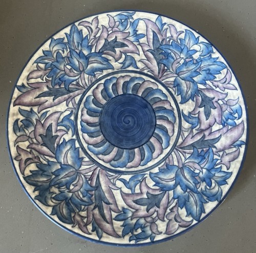 Charlotte rhead charger blue - charlotte,