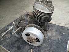 Old Motorcycle or Moped Engine