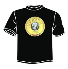 CARL PERKINS 'BLUE SUEDE SHOES' BLACK T SHIRT  ROCK N ROLL TEDDY BOY ROCKABILLY 