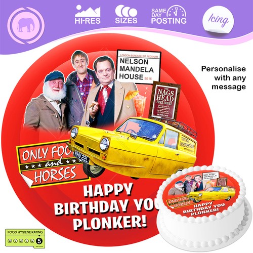 Only fools horses cake - &,