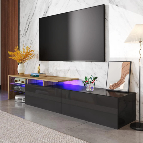 Black high gloss - tv, unit