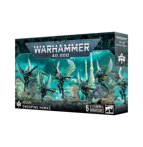 Warhammer 40k eldar swooping - eldar,