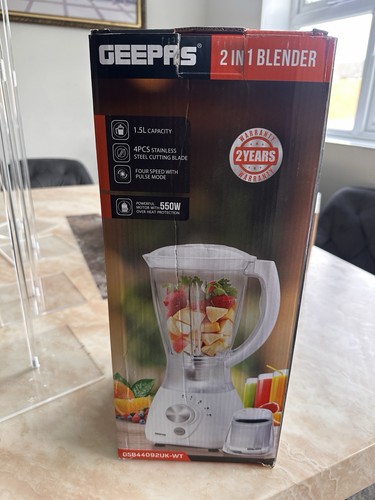Geepas blender - 2-in-1,