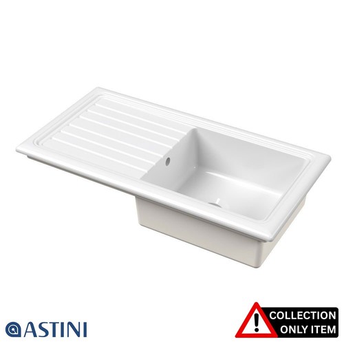 Astini lago 100 - bowl, white
