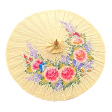 FLORAL OILED PAPER SUNSHADE