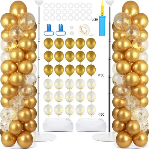 Sets metallic gold balloon - 2,