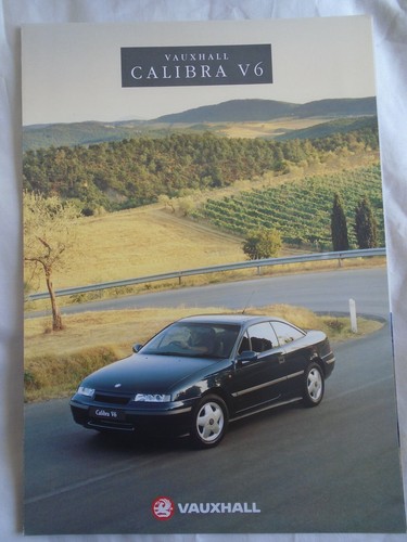 Vauxhall calibra brochure - vauxhall,