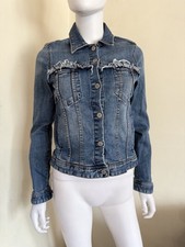 Zara TRF Blue Frill Ruffle