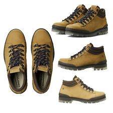 Jack and Jones Mens Leather Boots Smart Casual Biker Lace Up shoes Size 6 -11 UK