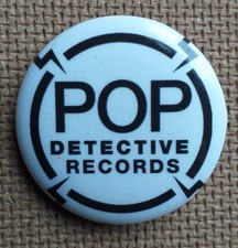 Pop Detective Records pin